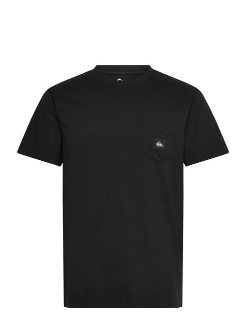 Quiksilver Salt Water Pocket Ss Tee Quiksilver Black