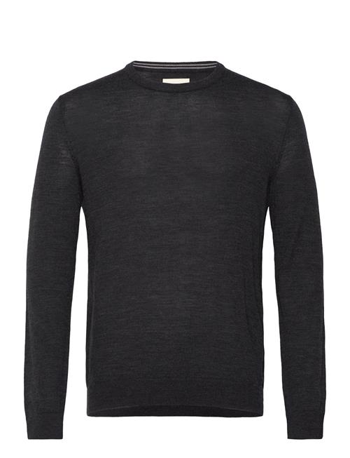 Extrafine Merino Wool C-Neck GANT Black