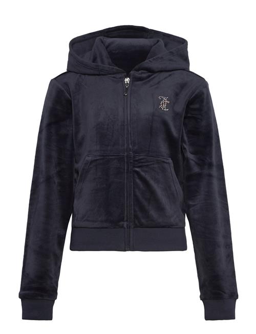 Jc Diamante Zip Thru Hood Juicy Couture Navy