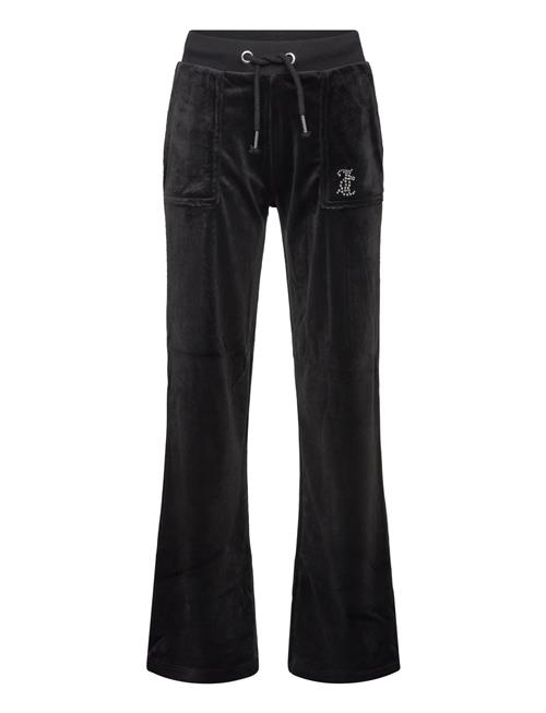 Jc Diamante Wide Leg Jogger Juicy Couture Black