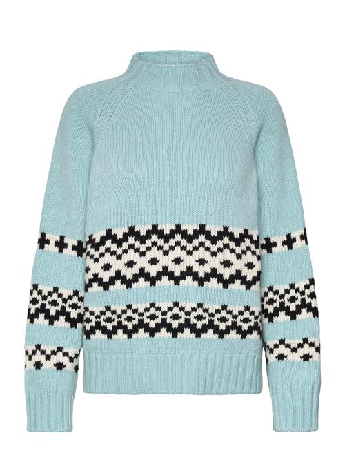 Recycled Iceland Bjarki Sweater Mads Nørgaard Blue