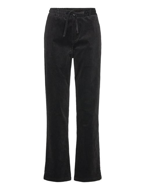 Akjan Elastic Cord Pants Anerkjendt Black