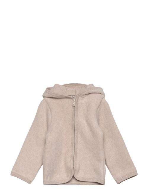 Huttelihut Jacket Ears Cotton Fleece Huttelihut Beige