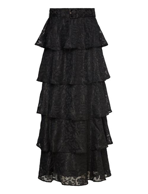 Devore Maxi Skirt By Ti Mo Black