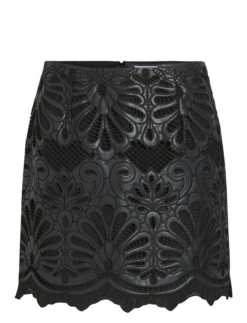 Vila Vipaz Hw Coated Skirt Vila Black