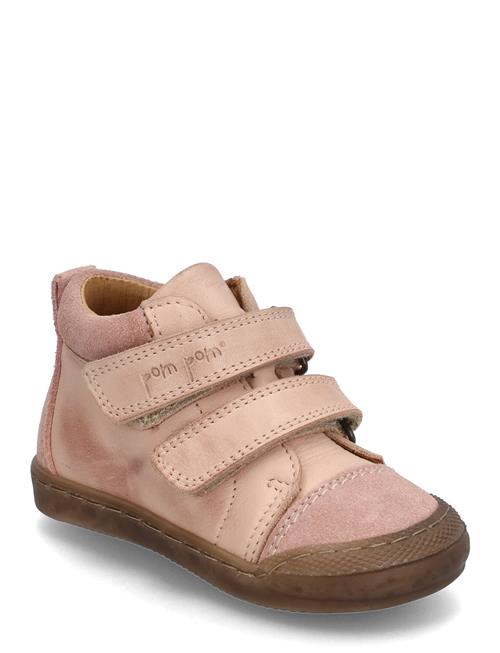 Pom Pom Sneaker™ Velcro Shoe Pom Pom Pink