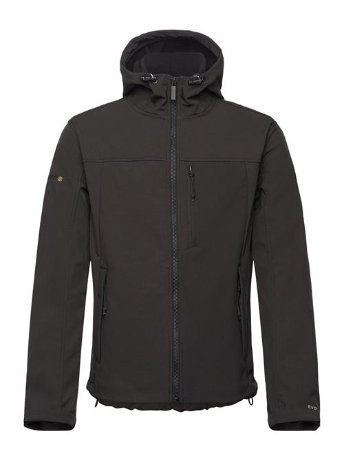 Hooded Soft Shell Trekker Jkt Superdry Black