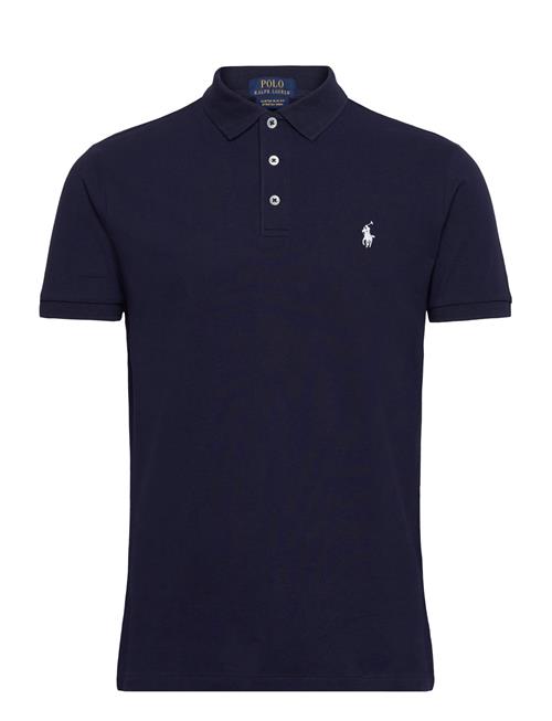 Polo Ralph Lauren Custom Slim Fit Stretch Mesh Polo Shirt Polo Ralph Lauren Navy