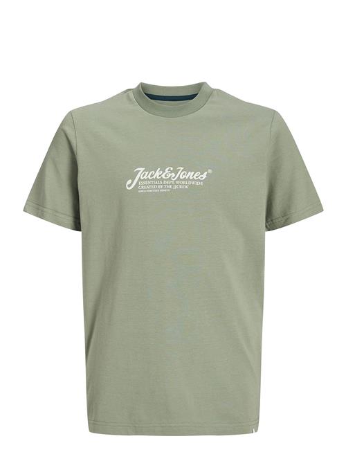 Jack & Jones Jjbeau Tee Ss Crew Neck Jnr Jack & J S Green