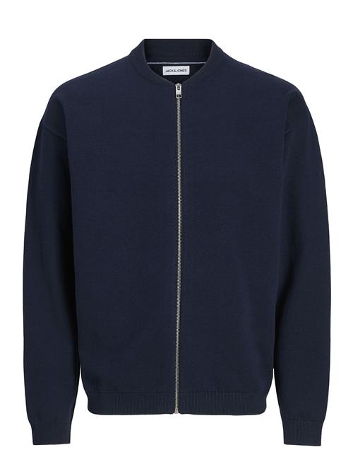 Jack & Jones Jjcalvin Knit Bomber Cardigan Jack & J S Navy