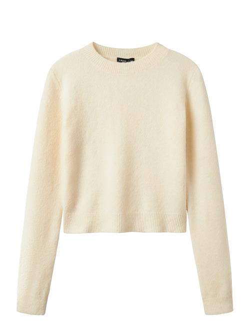 LMTD Nlflodet Ls Short S Knit LMTD Cream