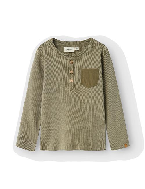 Lil'Atelier Nmmbarbar Ls Slim Top Lil Lil'Atelier Khaki