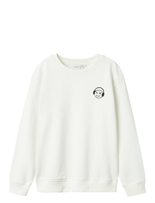 name it Nkmbearne Ls Nreg Sweat Unb Name It White