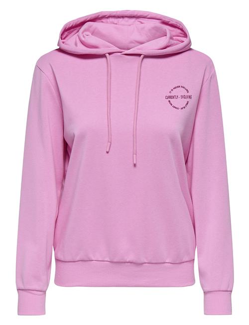 Onppica Hood Ls Loose Swt Only Play Pink