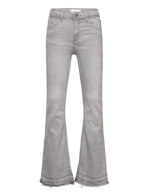 Frayed Low-Rise Skinny Jeans Mango Grey