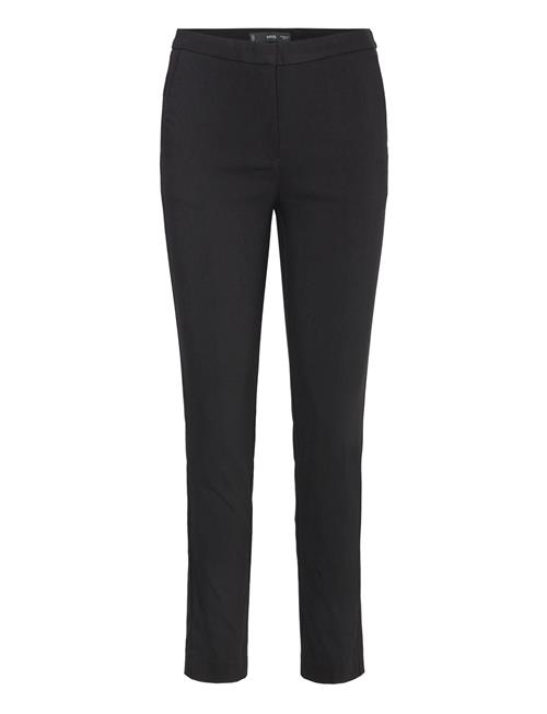 Crop Skinny Trousers Mango Black