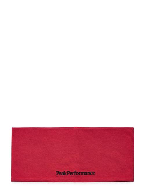 Peak Performance Progress Headband Peak Performance Red