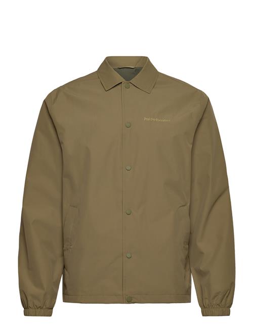 M 2L Coach Jacket Peak Performance Khaki