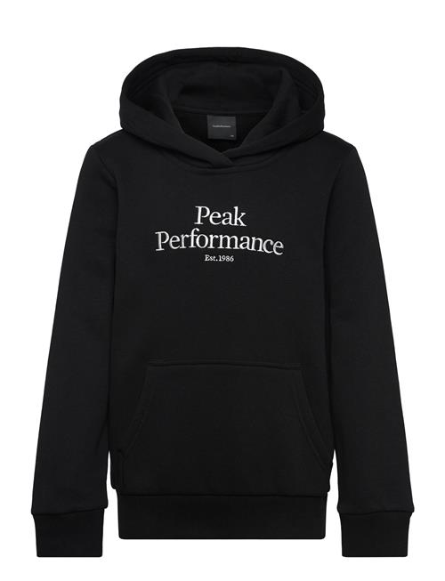 Jr Original Hood Peak Performance Black