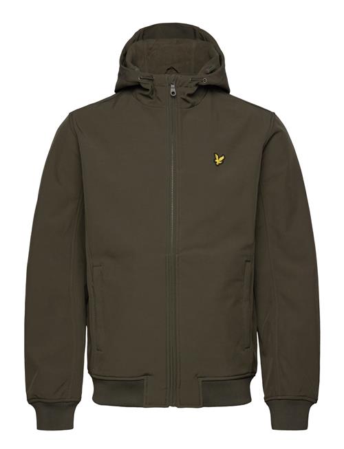 Fleece Back Softshell Jacket Lyle & Scott Green