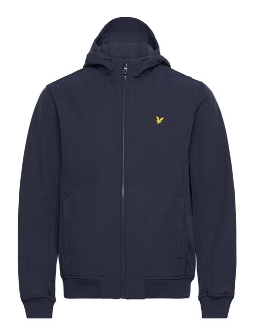 Fleece Back Softshell Jacket Lyle & Scott Navy