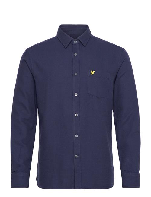 Basket Weave Shirt Lyle & Scott Navy