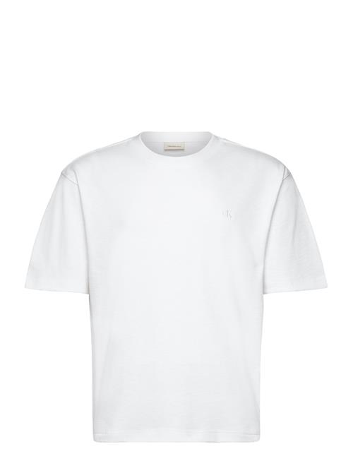 Calvin Klein Jeans Slub Rib Tee Calvin Klein Jeans White