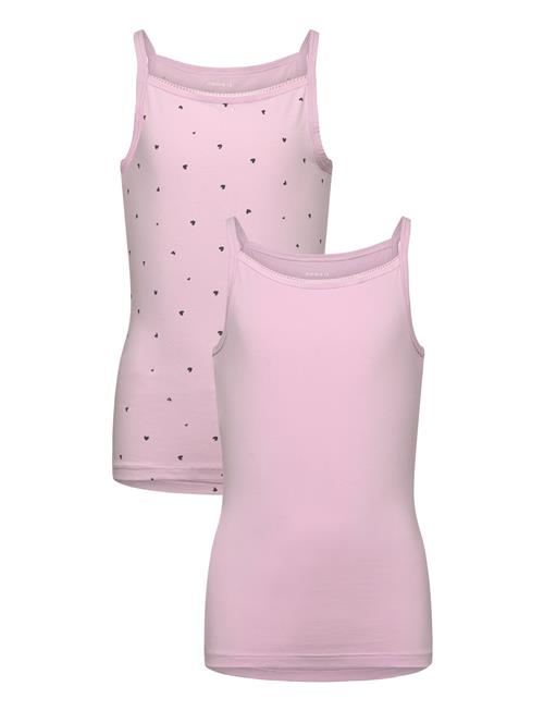 Nkfstrap Top 2P Winsome Hearts Noos Name It Pink