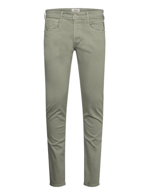 Anbass Trousers Slim Replay Green