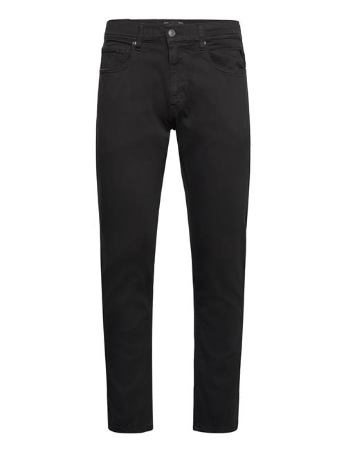 Grover Trousers Straight Hyperflex Colour Xlite Replay Black