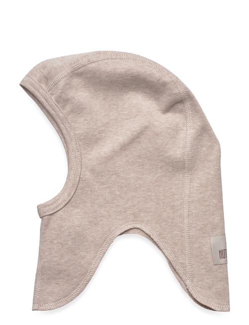 Huttelihut Balaclava Cotton Rib Huttelihut Beige