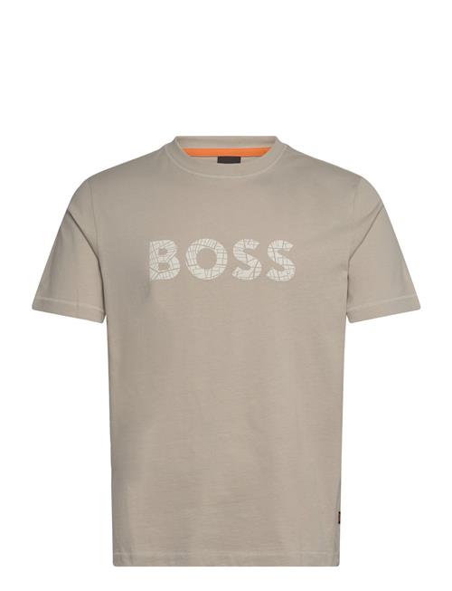 BOSS Te_Logotexture BOSS Beige