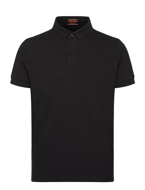 City Pique Polo Superdry Black