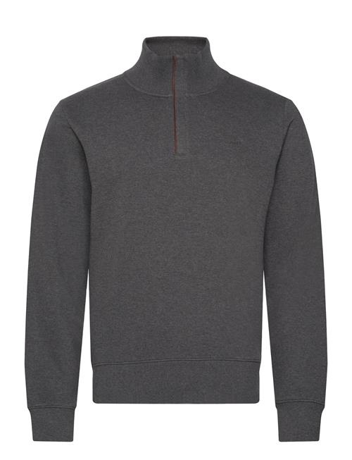 GANT Sacker Rib Half Zip GANT Grey