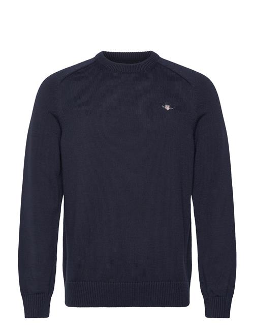 GANT Casual Cotton Saddle C-Neck GANT Navy