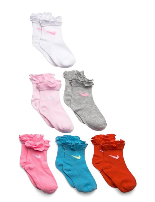 6Q-6Pk Quarter Sock Nike Patterned