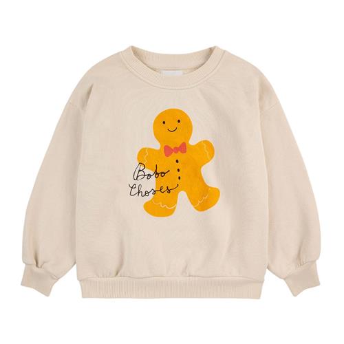 Bobo Choses Gingerbread Sweatshirt Offwhite | Hvid | 8-9 years