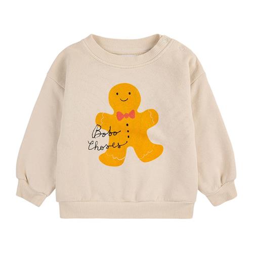 Bobo Choses Baby Gingerbread Sweatshirt Offwhite | Hvid | 18 months