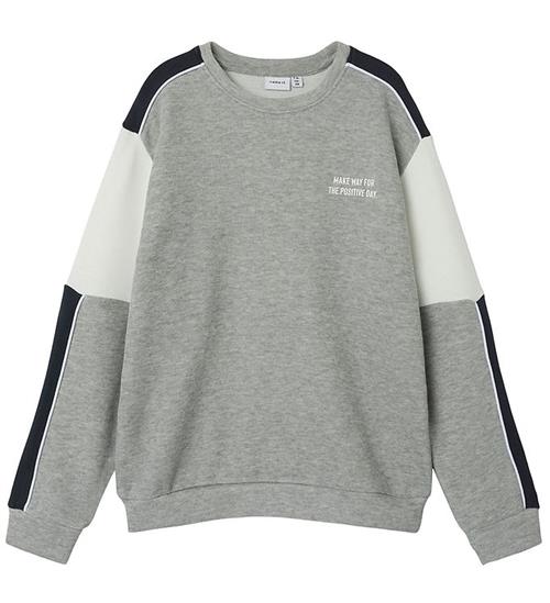 Name It Sweatshirt - NmmRicce - Grey Melange