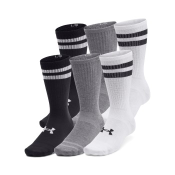 Under Armour Strømper 6P Essential Crew Socks Flerfarvet polyester Medium