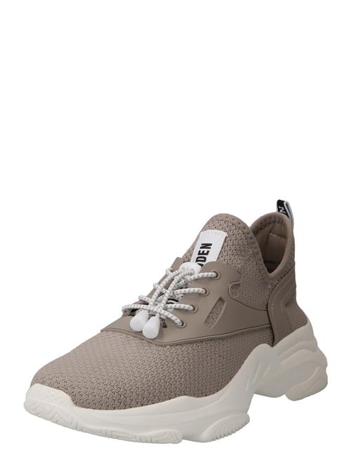 STEVE MADDEN Sneaker low 'Match'  mudderfarvet / sort / offwhite