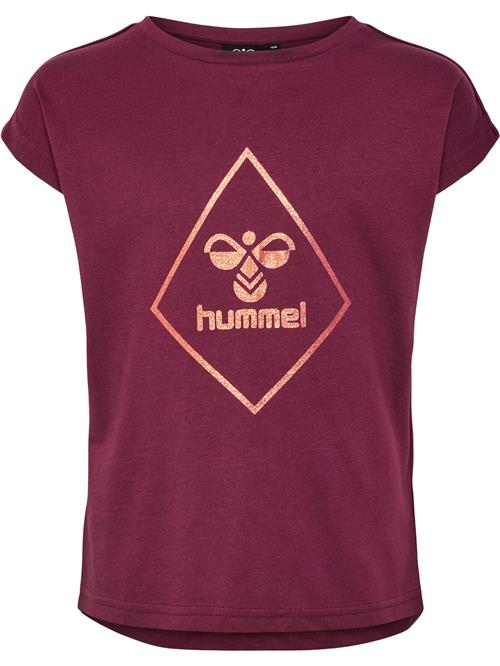 Hummel Bluser & t-shirts  rød / burgunder