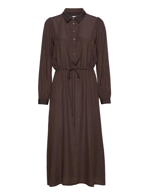 My Essential Wardrobe Emmamw Long Dress My Essential Wardrobe Brown