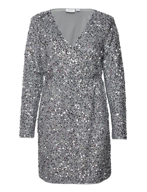 Vila Vicava Sequin Dress / Fair Vila Grey