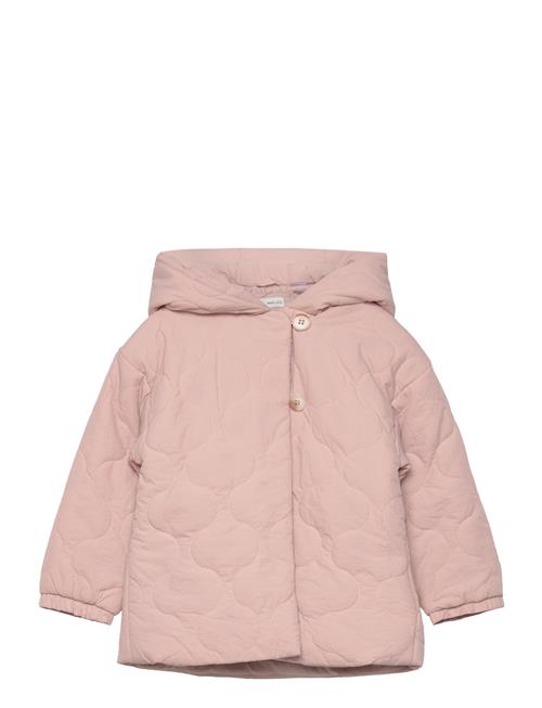 Mango Quilted Jacket Mango Pink