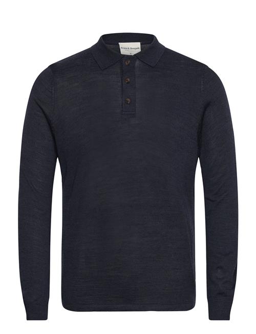 Bs Atlas Regular Fit Knitwear Bruun & Stengade Navy