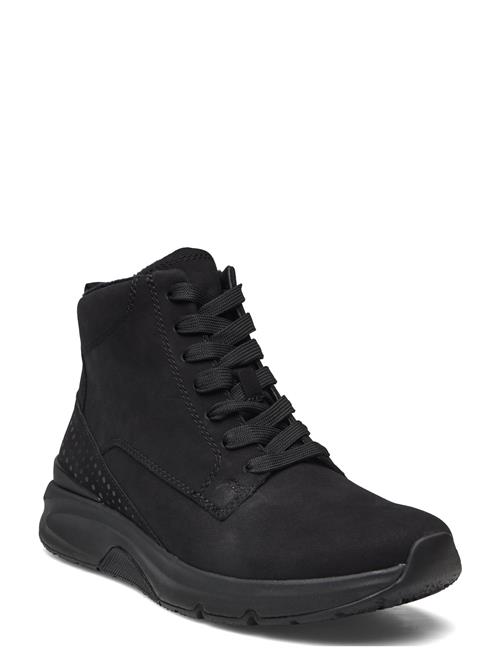 Gabor Rollingsoft Laced Ankle Boot Gabor Black