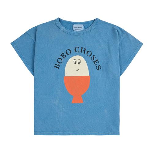 Bobo Choses Morning Egg T-shirt Light Blue | Blå | 10-11 years