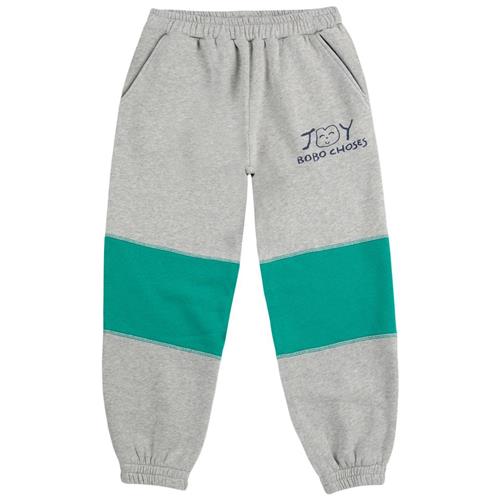 Bobo Choses Joy Color Block Joggingbukser Heather Grey | Grå | 8-9 years