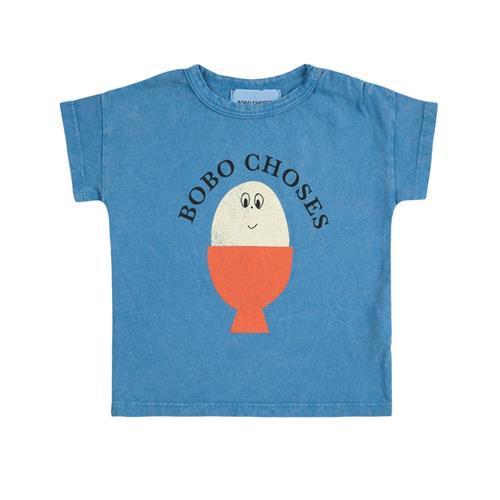 Bobo Choses Morning Egg Baby T-shirt Blue | Blå | 9 months